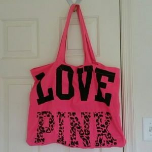 Pink Beach Bag